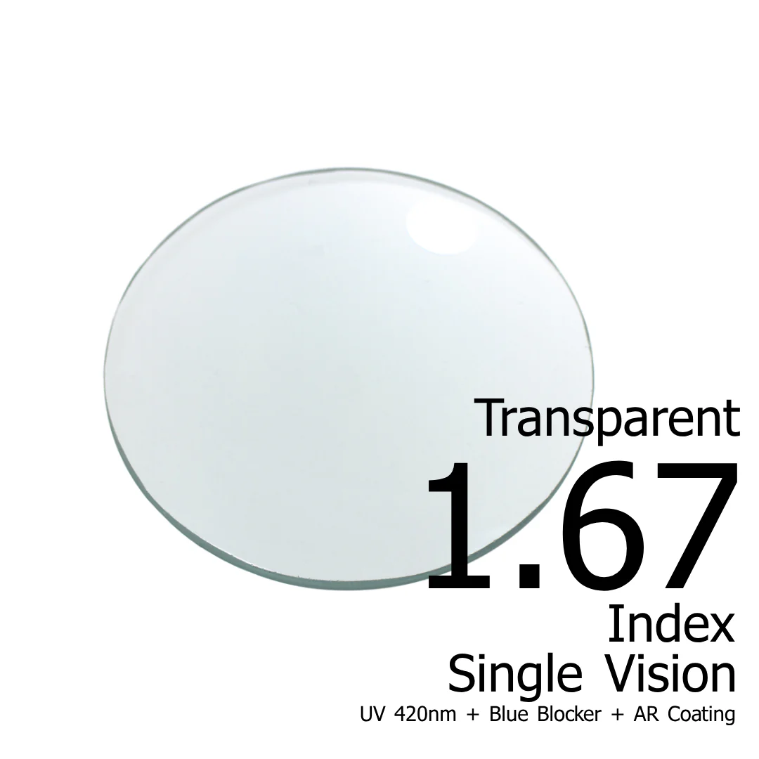 High Index 1.67 Blue Blocker Lens Xeon 5s